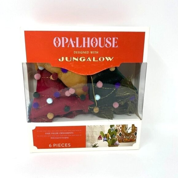 Opalhouse Designed With Jungalow Vase Filler Ornaments Christmas Tree Shaped - Picture 1 of 5